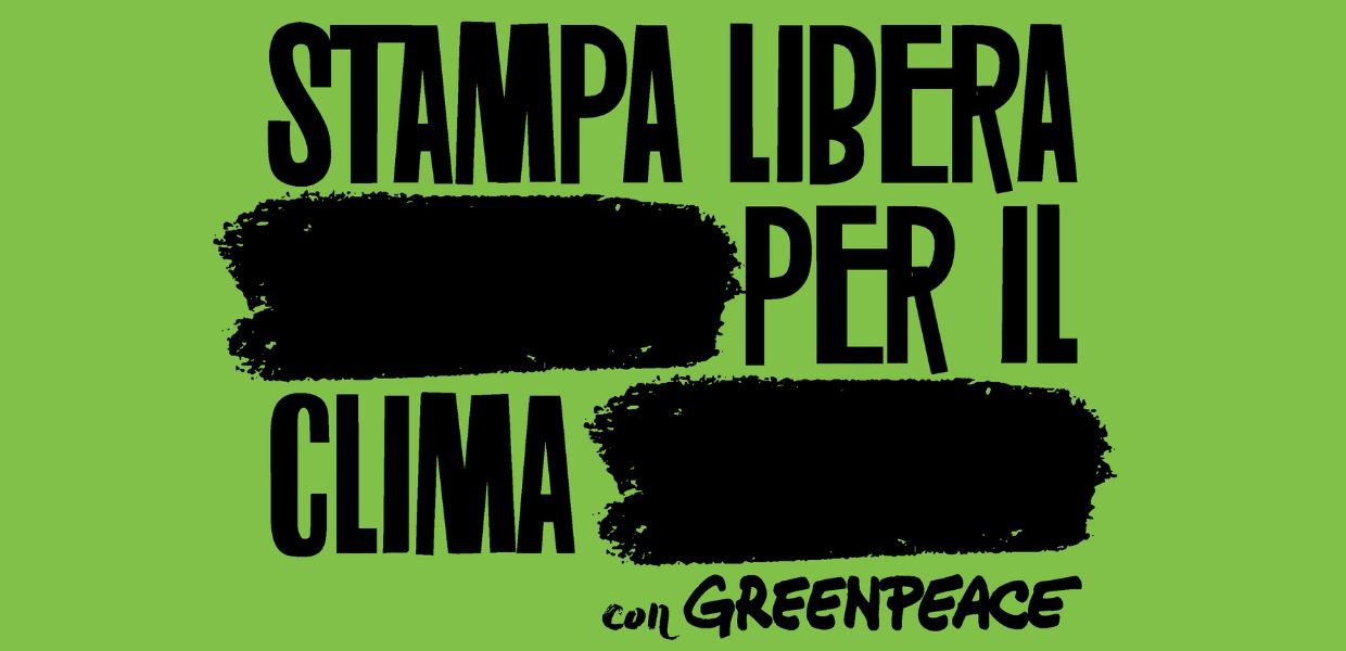 Una stampa libera per il clima del Pianeta