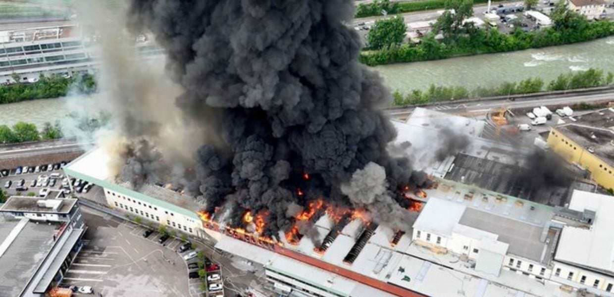 bolzano incendio alpitronic