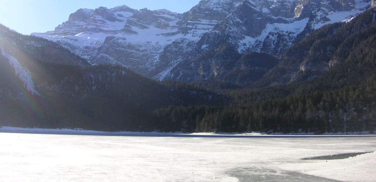 clima trentino laghi ghiacciai
