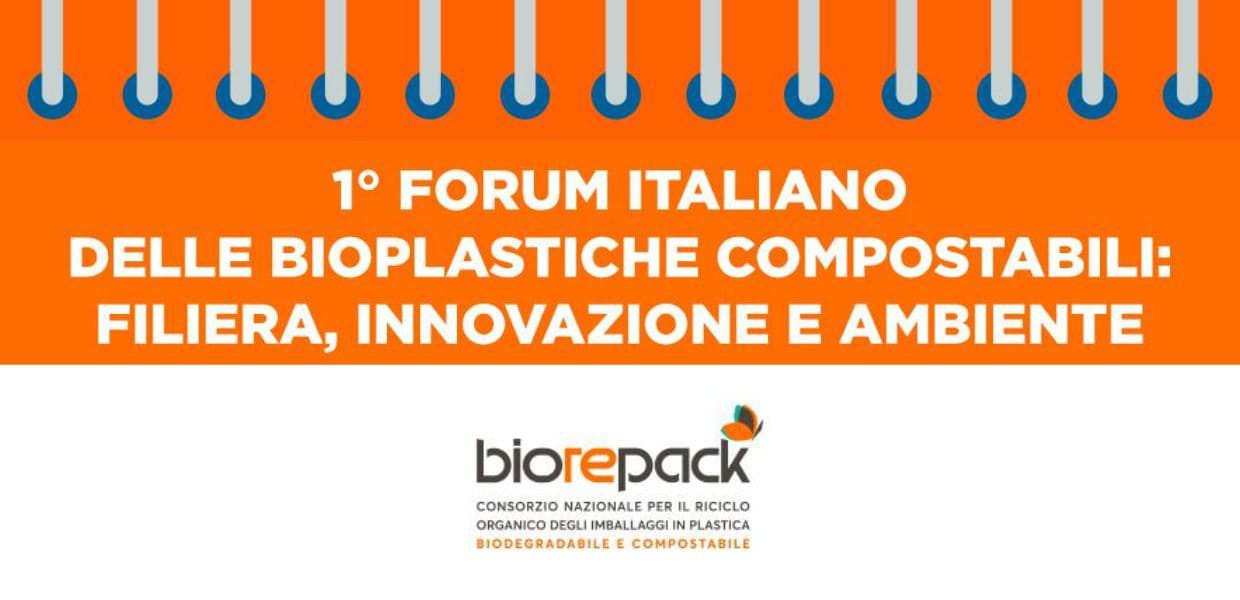 Biorepack, a Roma il primo forum della filiera delle bioplastiche compostabili