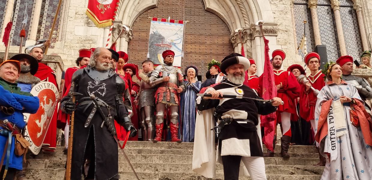 Perugia 1416, il magnifico rione di Porta Sole ha vinto il Palio 2024