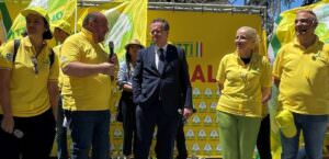 Umbria, 3000 agricoltori in piazza a Perugia per l’emergenza cinghiali 2 Umbria, 3000 agricoltori in piazza a Perugia per l’emergenza cinghiali, foto Morroni