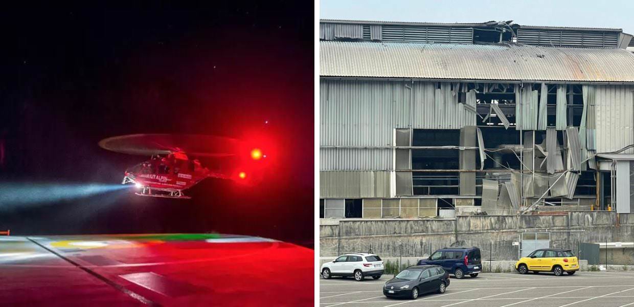 bolzano esplosione fabbrica