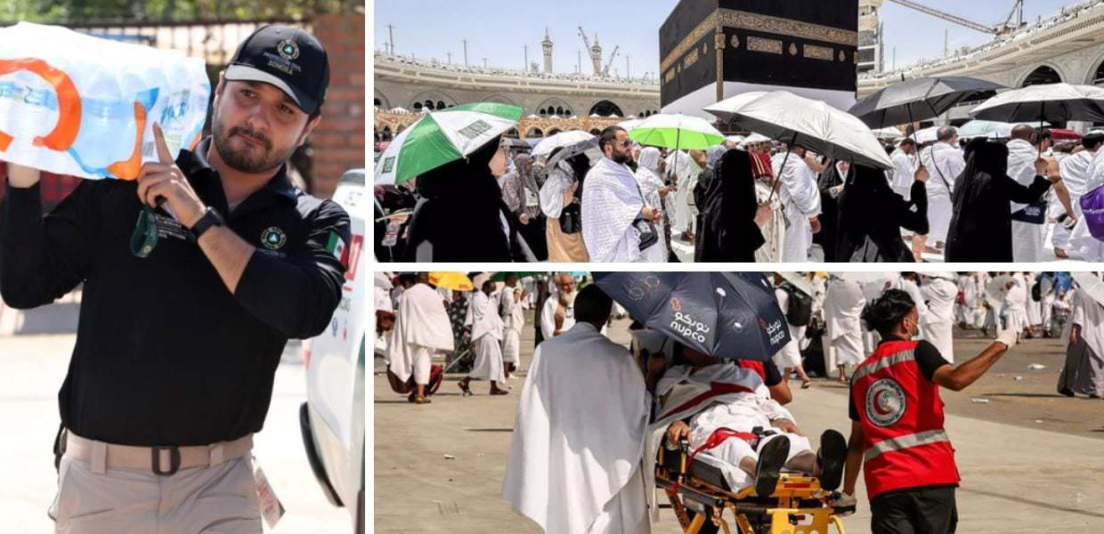 ondate di calore morti la mecca