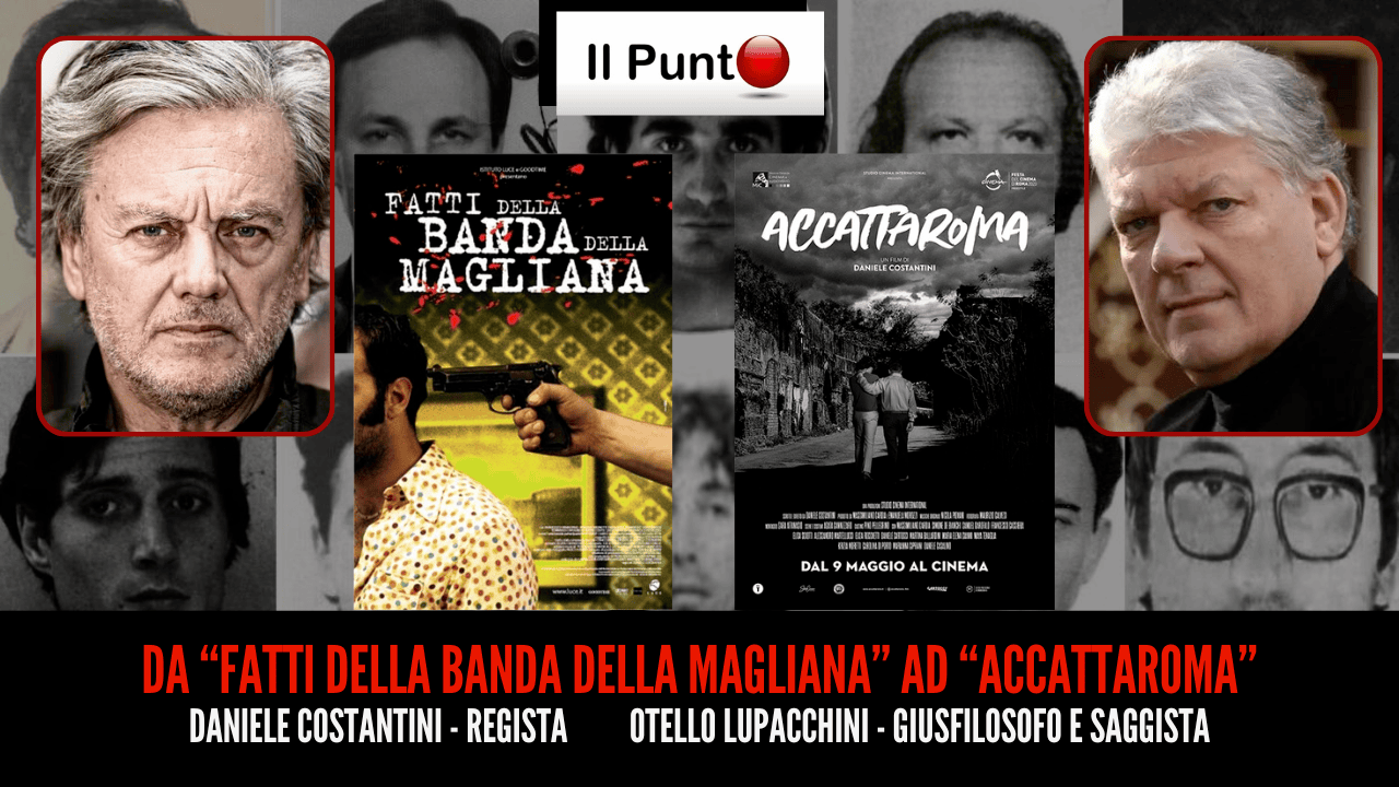 Questa sera  alle 22.30 su TeleAmbiente, canale 18 del DTT Lazio e Umbria e 221 nazionale puntata straordinaria del Punto. Ospiti il magistrato Otello Lupacchini e Daniele Costantini, regista di "Fatti della Banda della Magliana", che presenterà il suo nuovo lavoro "Accattaroma"