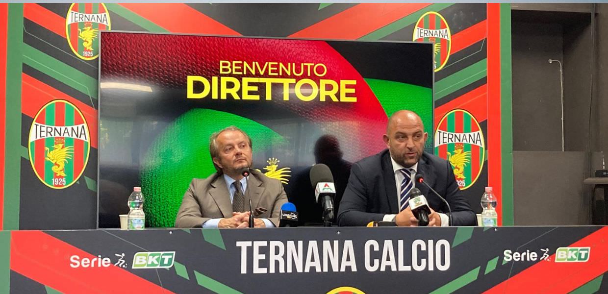 Ternana Calcio, presentato il nuovo dg Foresti “Tornare subito in Serie B”