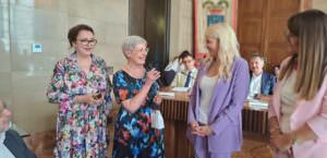 Terni, celebrata l’ ‘Ape d’oro’, riconoscimento a cittadini e associazioni, foto Soroptimist e Dominga Cotarella