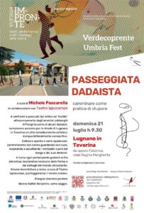 Umbria, ultimi spettacoli del ‘Verdecoprente Umbria Fest 2024’ tra borghi e colline del territorio amerino, Passeggiata Dadaista
