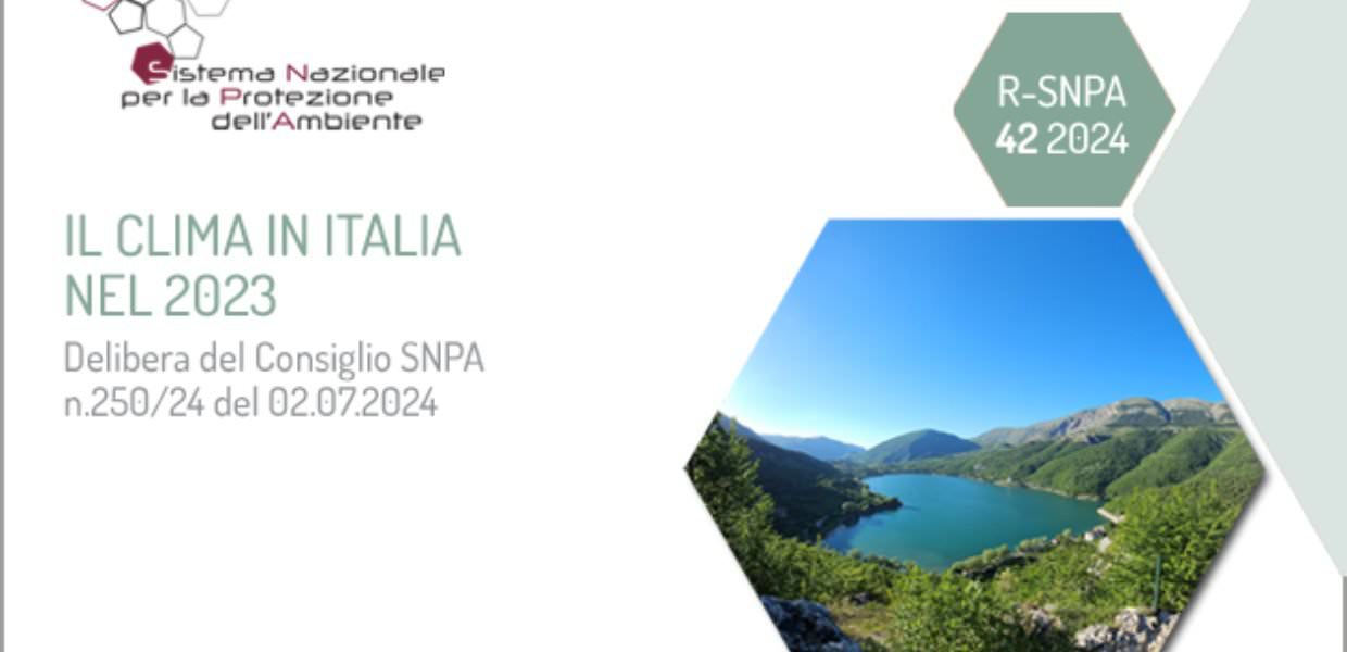 clima 2023 italia snpa