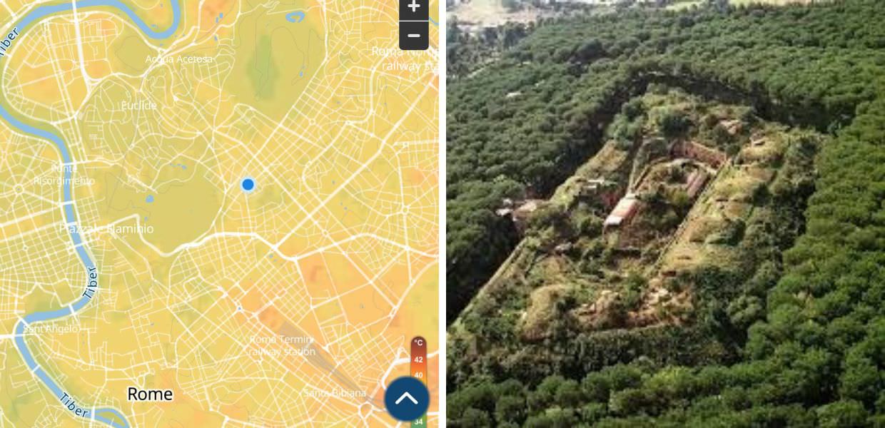 clima roma isole di calore oasi climatiche