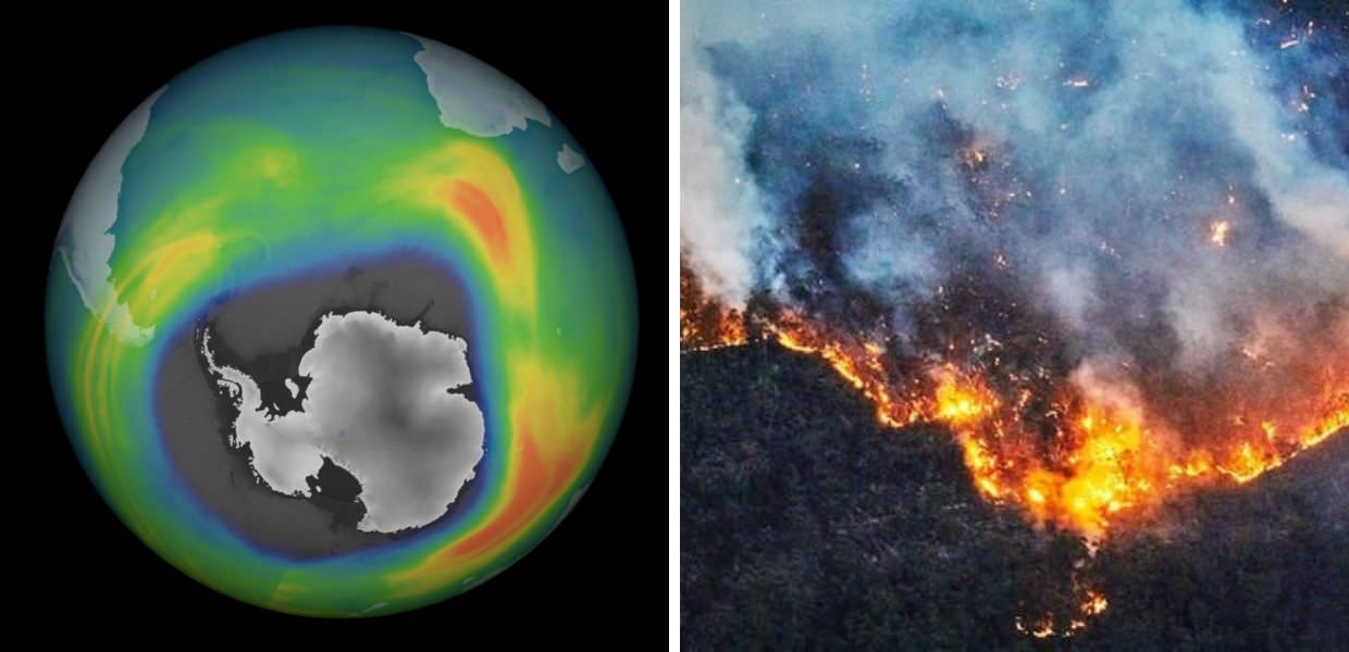 ozono incendi boschivi