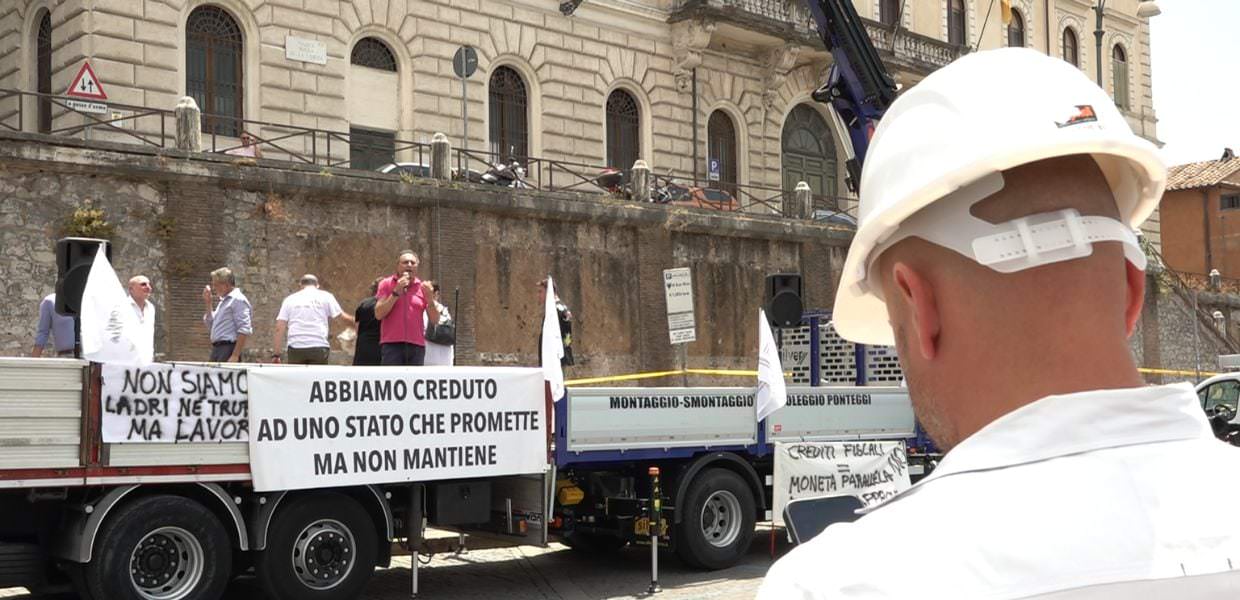 superbonus roma protesta edilizia
