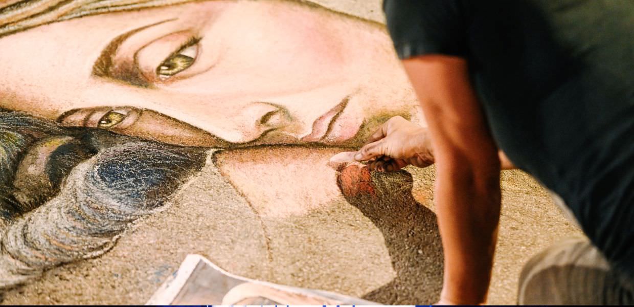 A Curtatone (Mn) 135 artisti del gessetto per l’incontro nazionale dei Madonnari