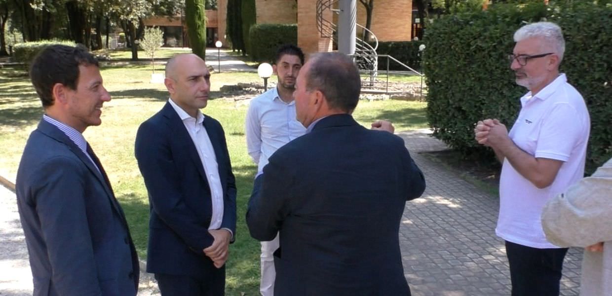 Amelia (Tr), il Sottosegretario Alessandro Morelli in visita alla Comunità Incontro Onlus