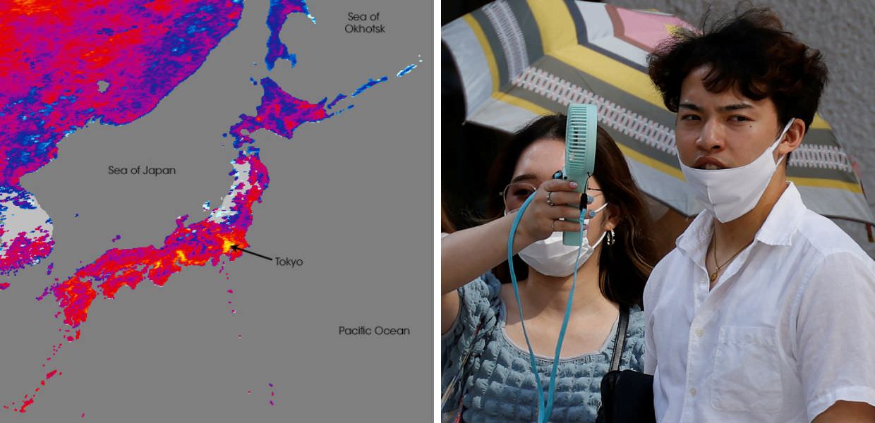 Ondata di calore a Tokyo. Morte oltre 120 persone