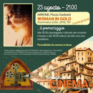 Umbria, al via la rassegna ‘Borghi In Cinema’, film e territorio, in 4 perle della provincia di Terni, programma Arrone