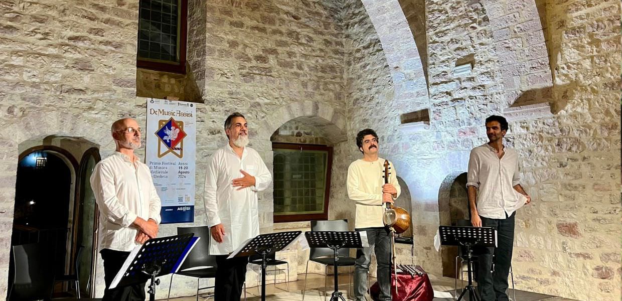 Umbria, oltre 3 mila spettatori per il festival medievale DeMusicAssisi