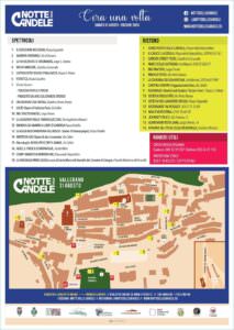 Vallerano (Vt), tante performance artistiche per la suggestiva ‘Notte delle Candele’, mappa