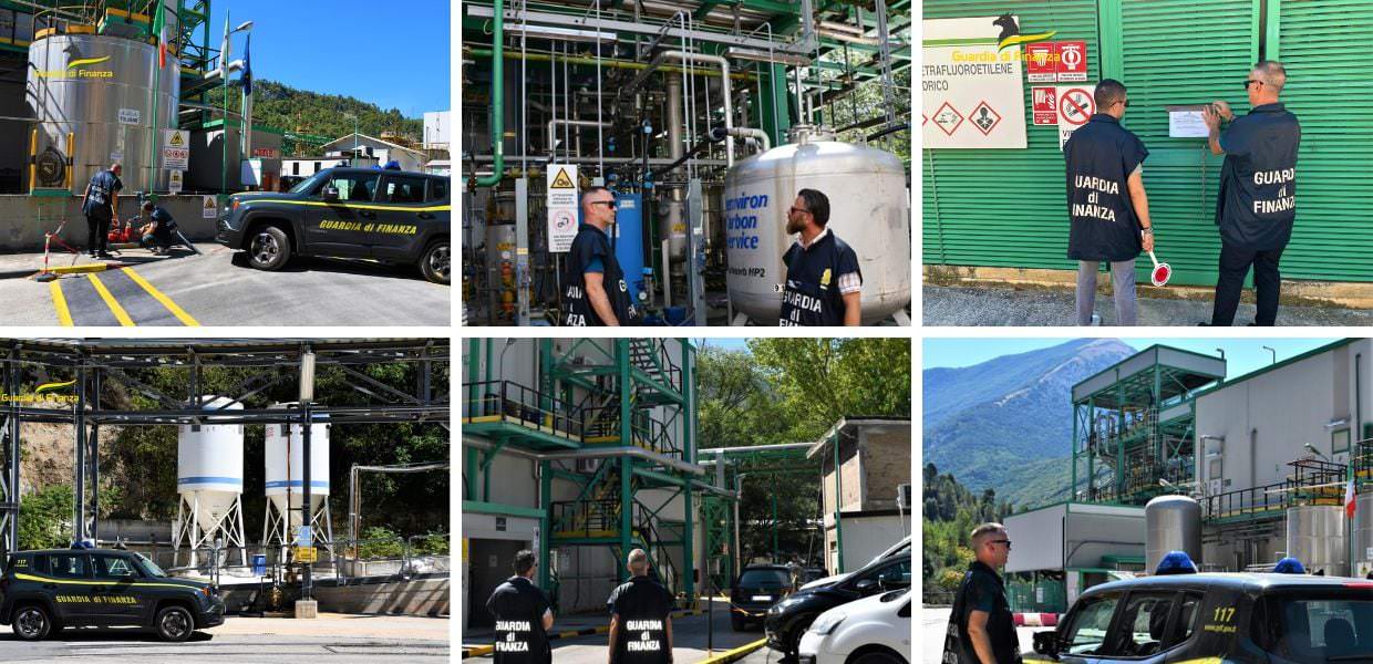 bussi sul tirino inquinamento chimico sequestro