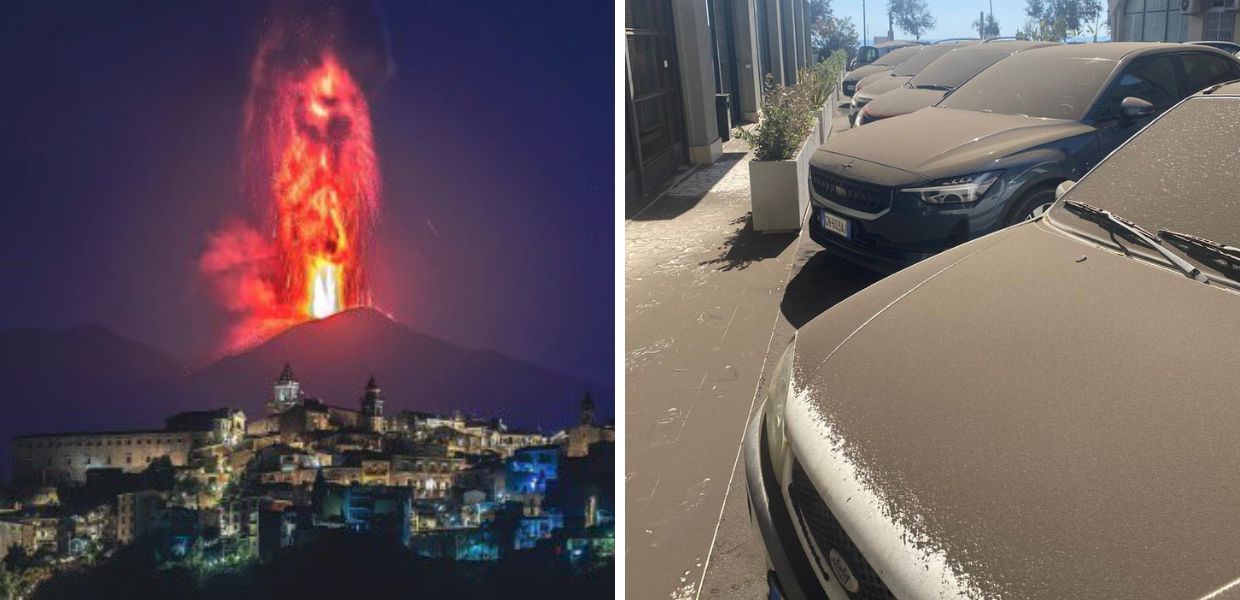 etna eruzione 14 15 agosto 2024