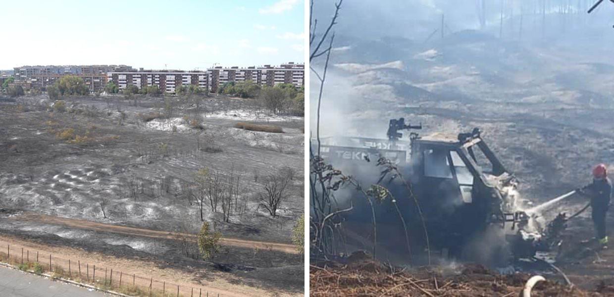 incendio torre spaccata feriti