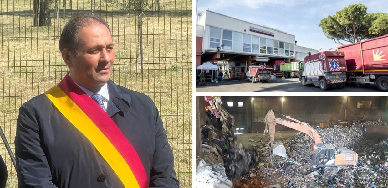 rifiuti IV municipio roma