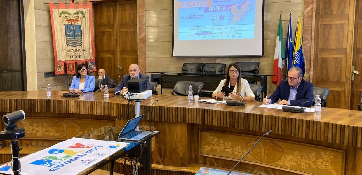 Amelia (Tr), compleanno della Comunità Incontro con l’iniziativa ‘Un calcio alla droga’