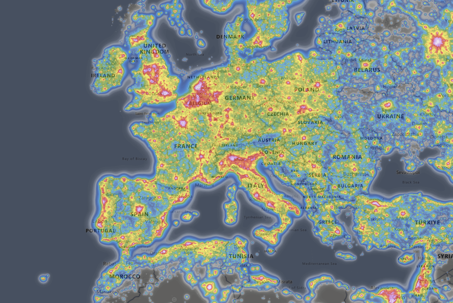 inquinamento luminoso