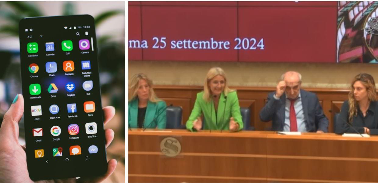 Stop a smartphone e social sotto i 16 e 14 anni: presentata la petizione in Senato