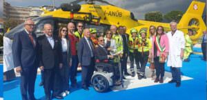 Terni, inaugurata la base per l'elisoccorso all’ospedale Santa Maria 1 Terni, inaugurata la base per l'elisoccorso all’ospedale Santa Maria, foto gruppo autorità