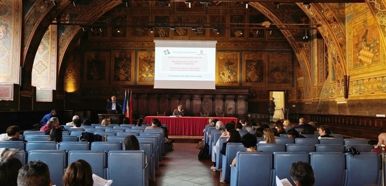 Umbria, presentato il catalogo ‘Scuole che promuovono salute’