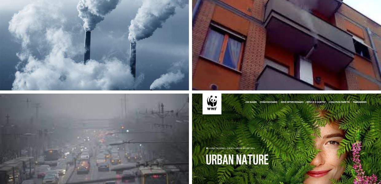 emissioni citta urban nature 2024 wwf