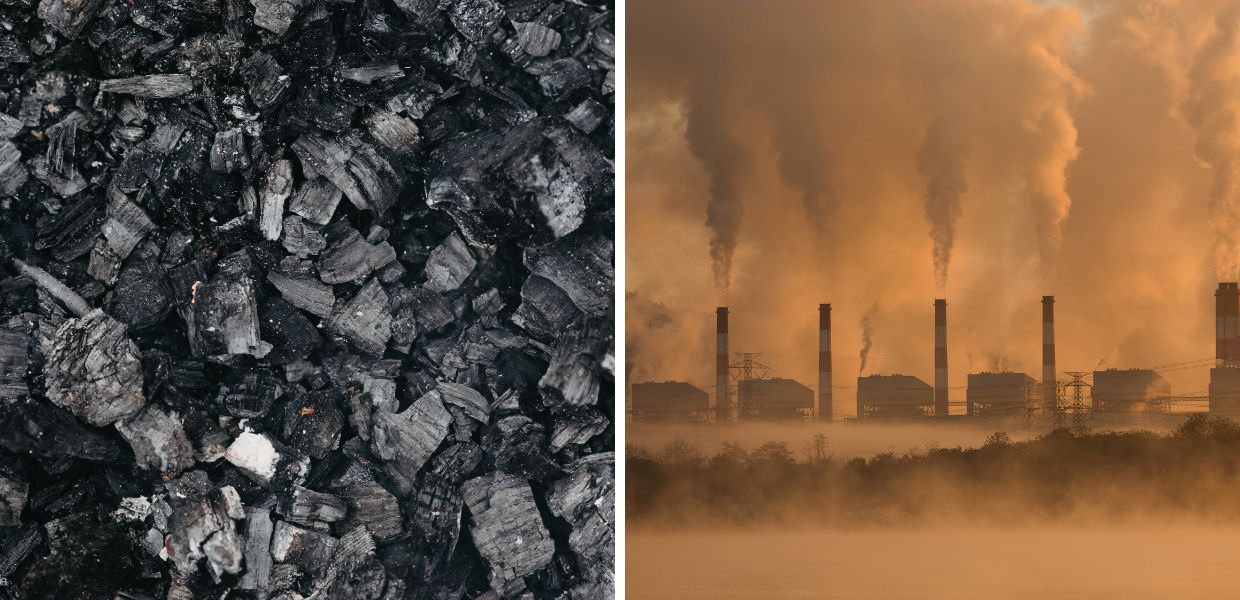 Alternative text: Carbone e inquinamento: il Regno Unito abbandona il carbone, ispirando altri paesi nella transizione verso energie più pulite.