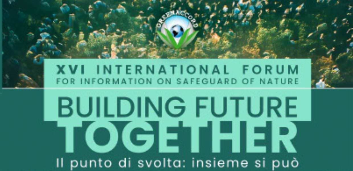 Forum Greenaccord, dal 10 al 12 ottobre a Roma e Frascati Il punto di svolta insieme si può