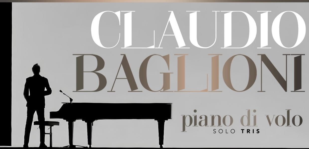 Musica, il nuovo tour di Claudio Baglioni parte dall’Umbria, 300 concerti pianoforte e voce