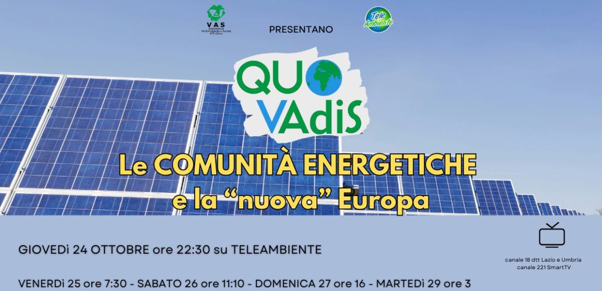 QUO VADIS comunità energetiche