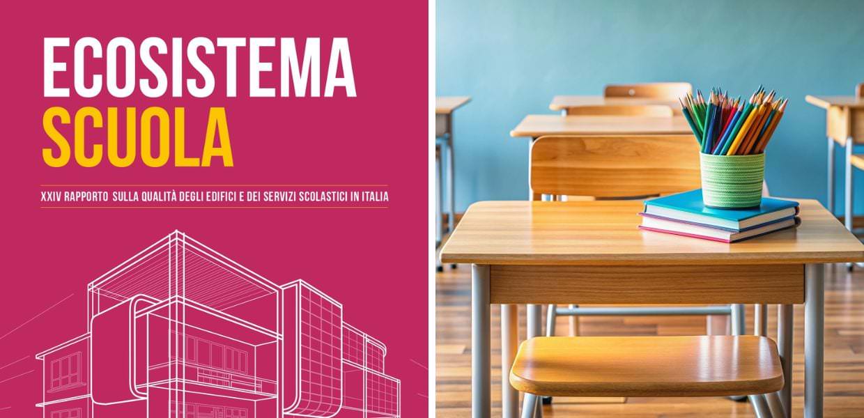 Edilizia scolastica, secondo Legambiente lo stato di salute delle scuole è ancora un’emergenza