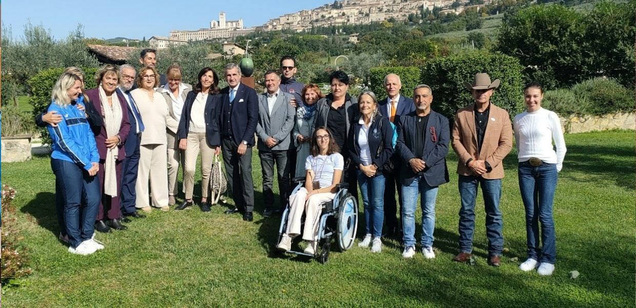 Umbria, ad Assisi sport equestri tra inclusione e disabilità