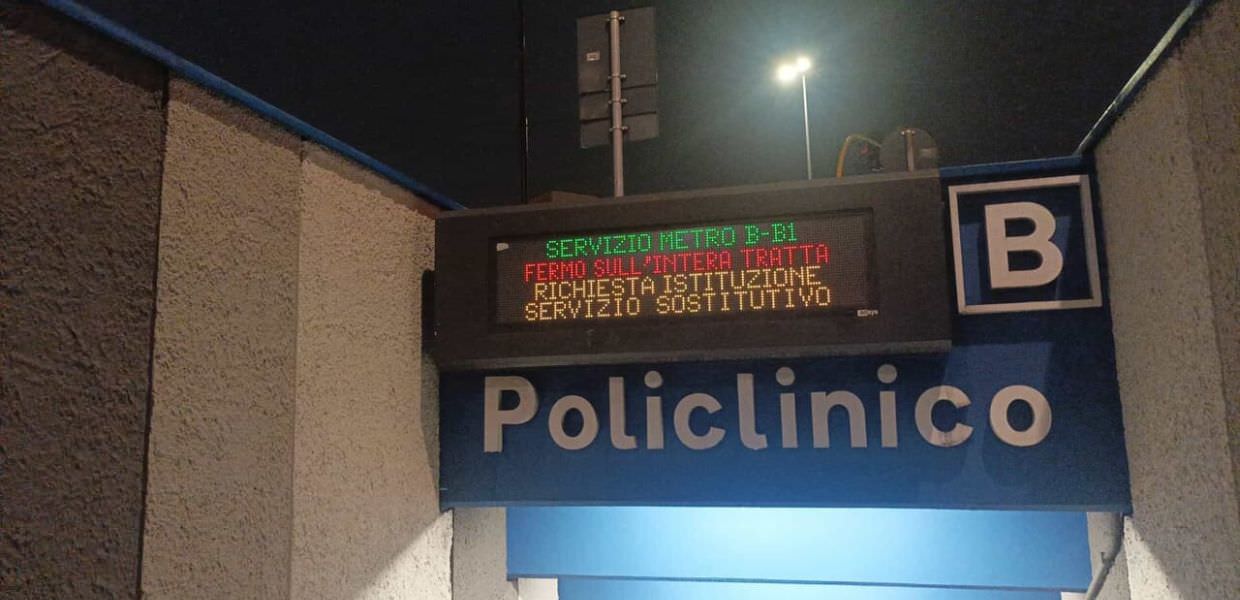 E ora a Roma la metro chiude pure per un po' di pioggia