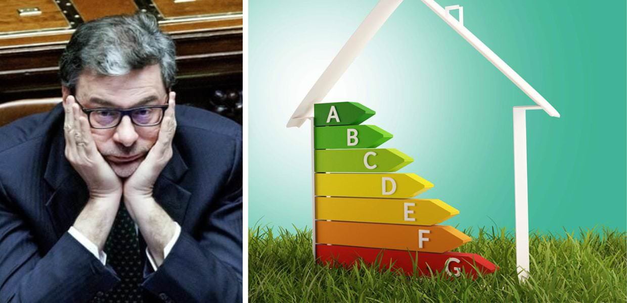 superbonus catasto giancarlo giorgetti