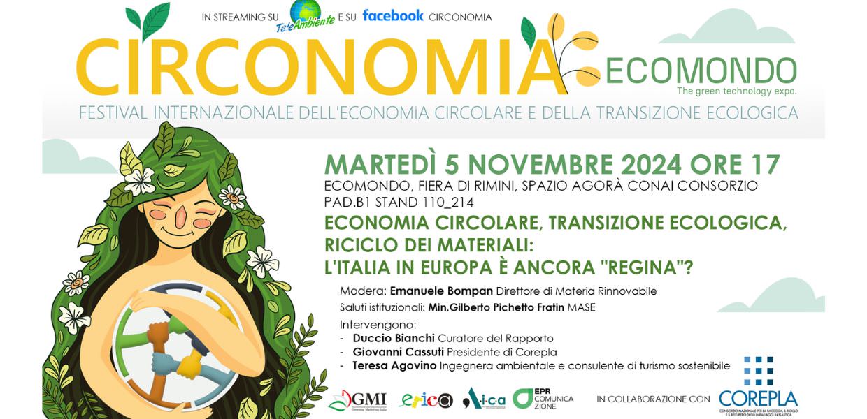 Corepla a Ecomondo 2024 innovazione e impegno condiviso per un futuro circolare