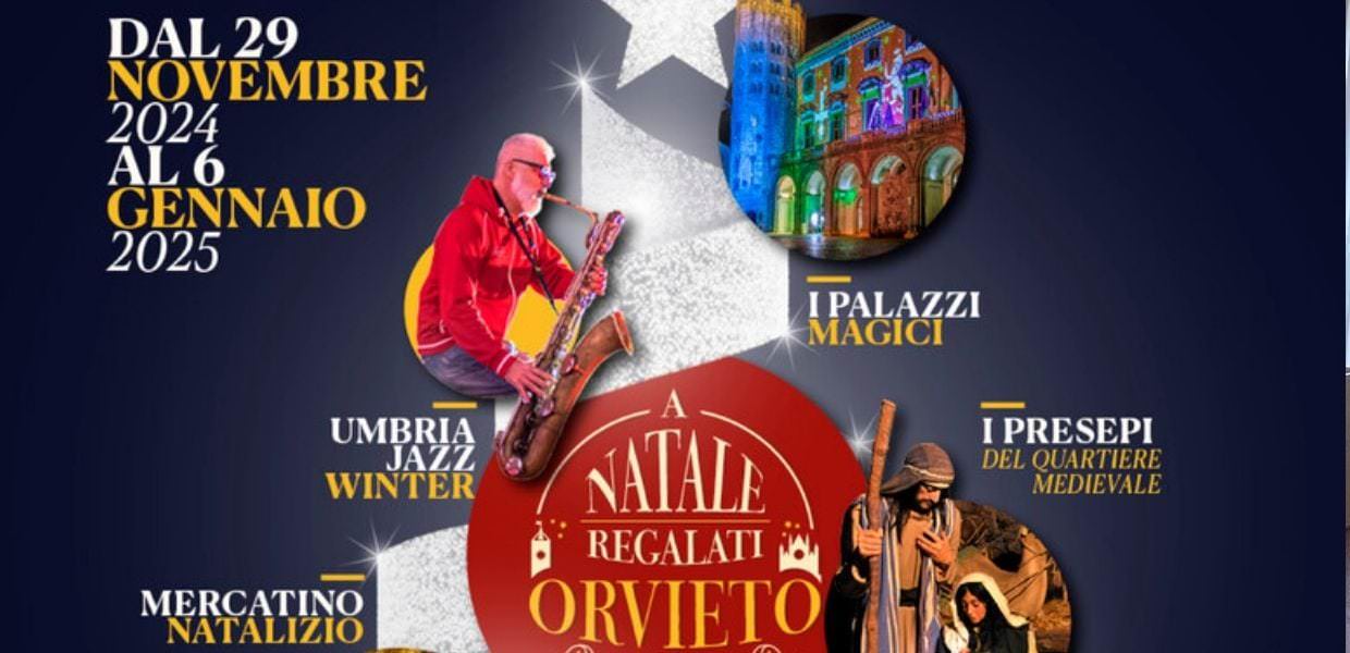 Orvieto (Tr) è pronto a vivere il Natale con oltre 60 appuntamenti, per tutti i gusti