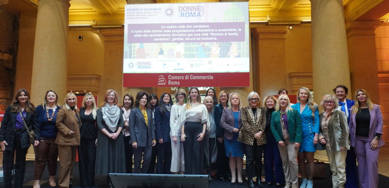 Roma riprogettare città delle 97 mila imprese femminili, donne in prima linea per il rilancio