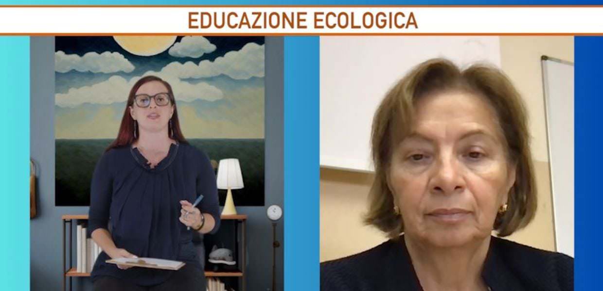 Questa ser aa crescimitu si parla di educazione ecologica