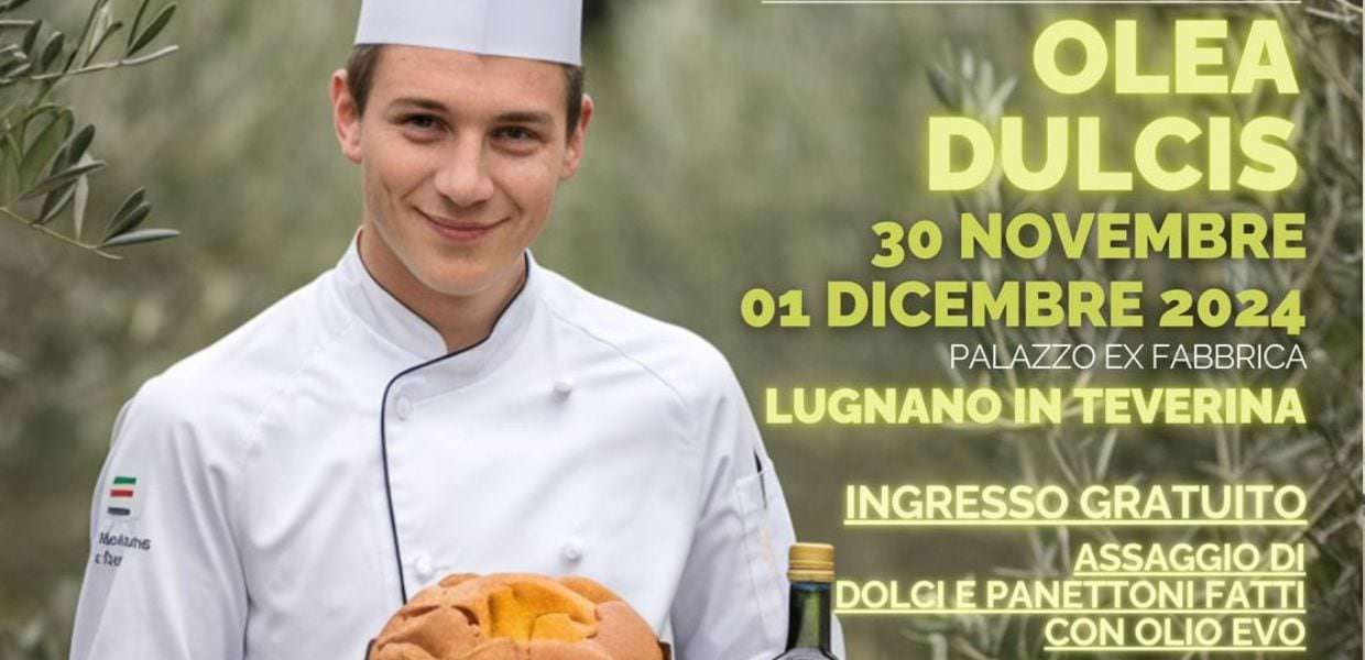 Umbria, a Lugnano in Teverina (Tr) olio e dolci natalizi per promuovere il territorio