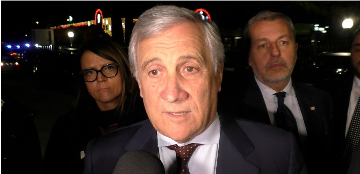 Umbria, il ministro Antonio Tajani a Terni “Dobbiamo tutelare il ceto medio”