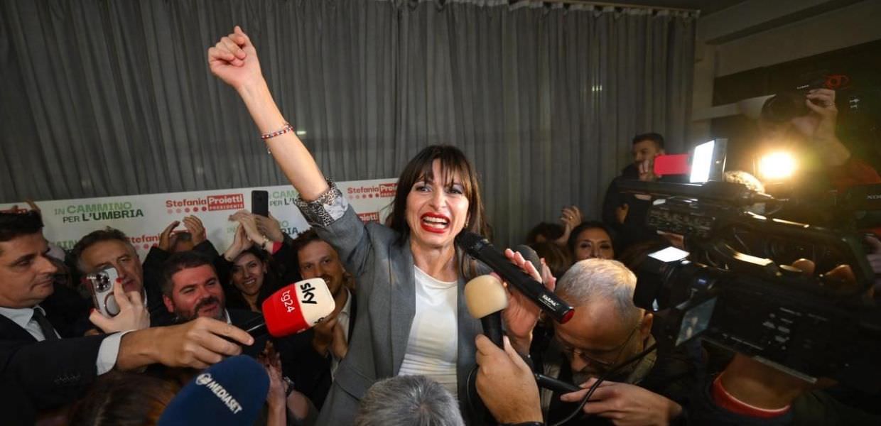 Umbria, tra le priorità della neo presidente Stefania Proietti energia, sanità ed Ast