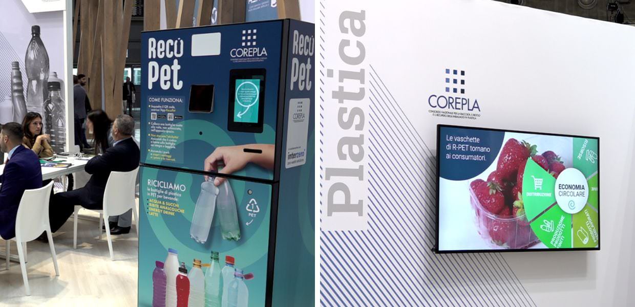 Corepla, a Ecomondo economia circolare e il futuro degli imballaggi in plastica