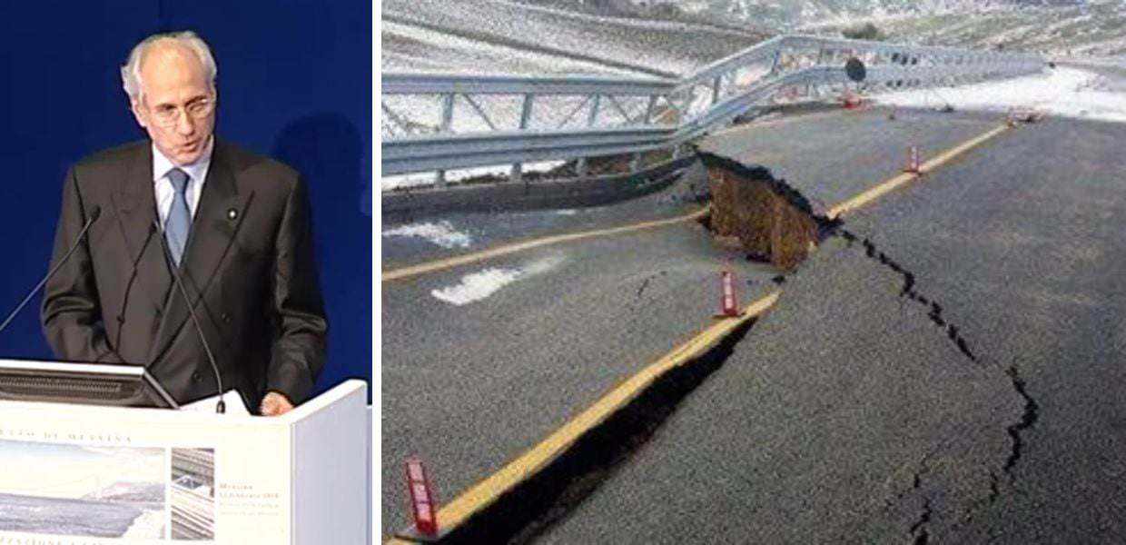 pietro ciucci stretto di messina crollo viadotto scorciavacche