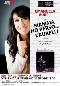 A Trevi (Pg) arrivano i tanti personaggi di Emanuela Aureli, locandina spettacolo